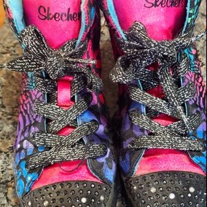 Sketches Twinkle Toes High Tops